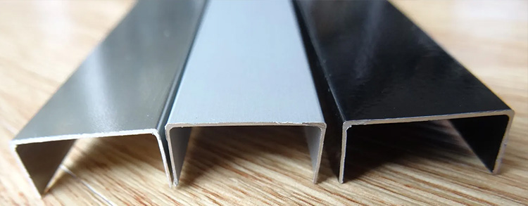 U shape aluminum profile (6) U자형 알루미늄 프로파일(6)