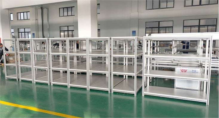 Aluminum profile shelf (3) 알루미늄 프로파일 선반(3)