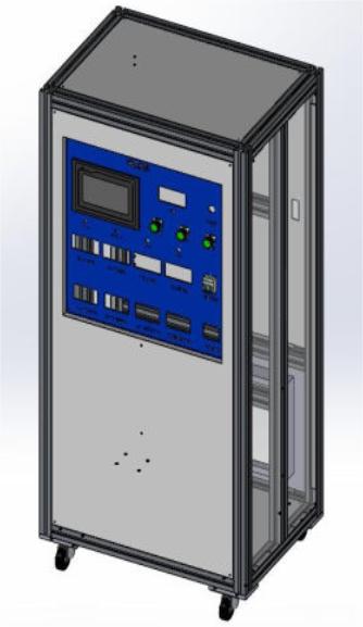 Aluminum profile electrical control cabinet 알루미늄 프로파일 전기 제어 캐비닛